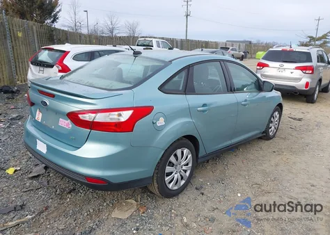 2012 Ford Focus Se from USA, damaged, VIN 1FAHP3F29CL260785